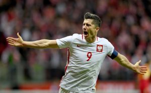 ليفاندوفسكي مع المنتخب