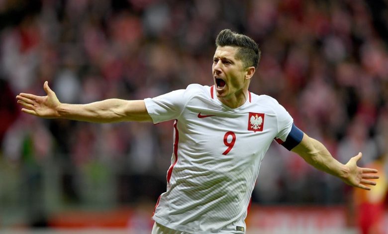 ليفاندوفسكي مع المنتخب