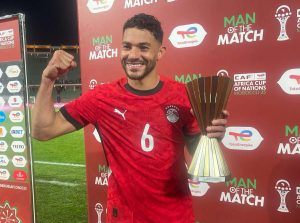 ياسر ابراهيم لاعب منتخب مصر