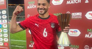 ياسر ابراهيم لاعب منتخب مصر